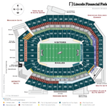 Philadelphia Eagles Seating Chart 052020 Touchdown Trips