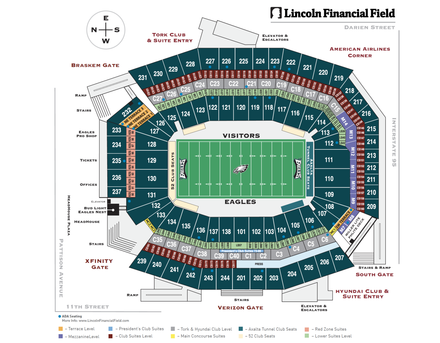 Bc Eagles Stadium Seating Chart - Stadium Seating Chart