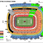 Razorback Stadium Seating Chart Razorback Stadium Fayetteville