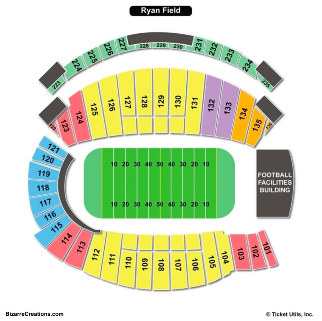 Ryan Stadium Seating Chart Stadium Seating Chart