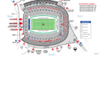 Sanford Stadium Seating Chart Printable Pdf Download