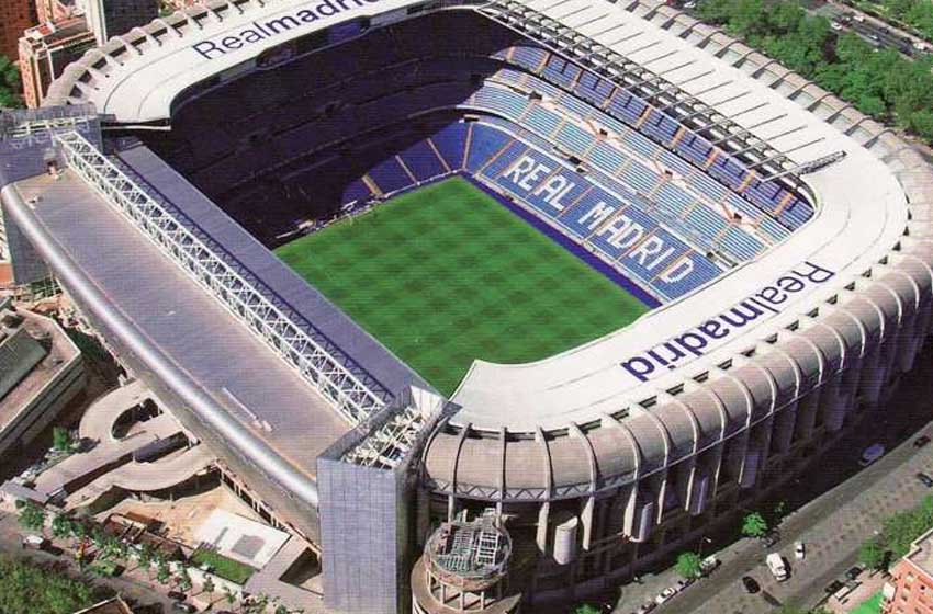 Santiago Bernab u Stadium Madrid Soccer Football Seating Capacity