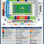 Seating Chart Of The Golden Panther Stadium Stadium Seating Charts