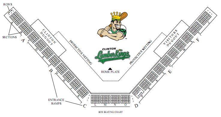 Seating Chart Wisconsin Timber Rattlers Tickets