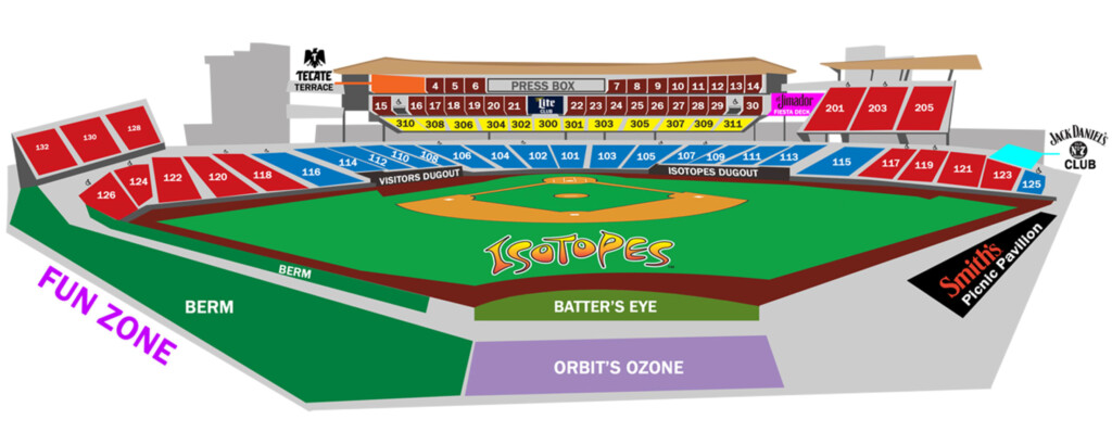 Seating Map Isotopes