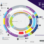 Seating West Coast Eagles Optus Stadium Map Scorchers Sell Out Home