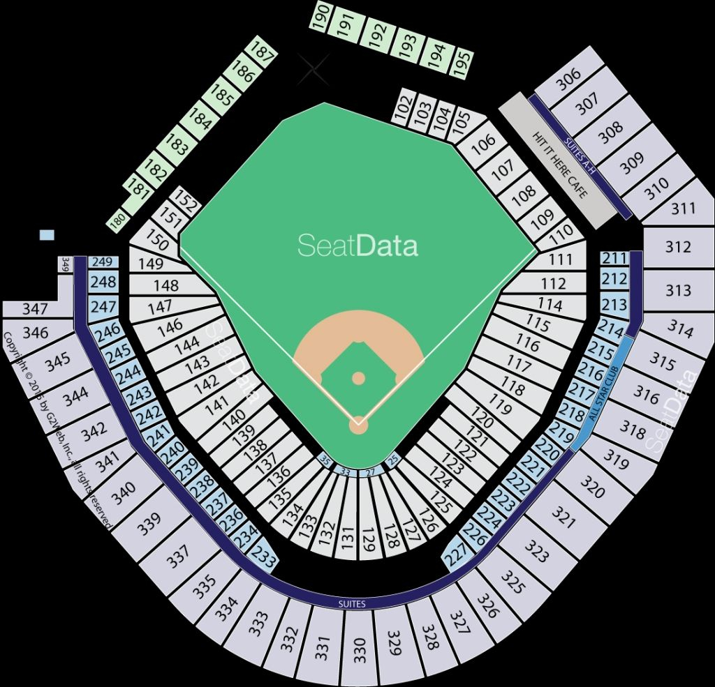 Mariners Stadium Seating Chart Stadium Seating Chart