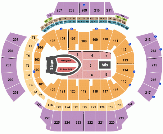 State Farm Arena Seating Chart Rows Seat Numbers And Club Seats