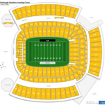 Steelers Pittsburgh Seating Charts At Heinz Field RateYourSeats