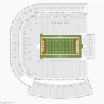 Texas Longhorn Stadium Seating Map Printable Maps