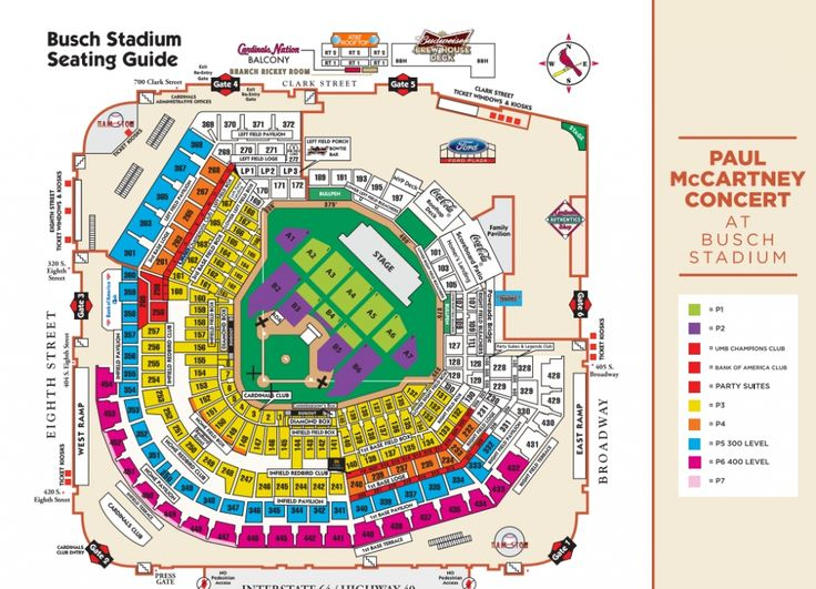 The Most Awesome And Also Attractive Cardinals Stadium Seating Chart