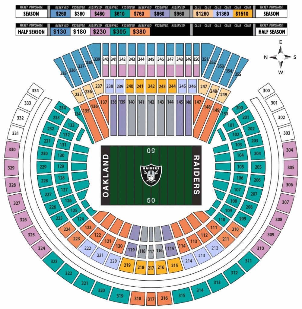 The Most Elegant As Well As Gorgeous Raiders Stadium Seating Chart In 