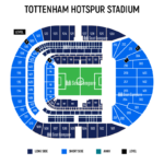 Tottenham Hotspur Stadium Interactive Seating Chart
