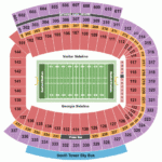 Uga Sanford Stadium Seating Map
