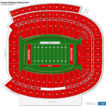 Uga Sanford Stadium Seating Map Wilbert Benson Headline