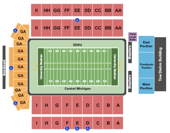 University Stadium Tickets In Albuquerque New Mexico University 