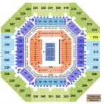 US Open Seating Chart For Arthur Ashe Louis Armstrong Stadium And