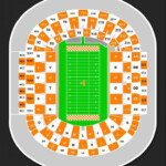 Ut Football Seating Chart Neyland Stadium Alabama Football Tickets